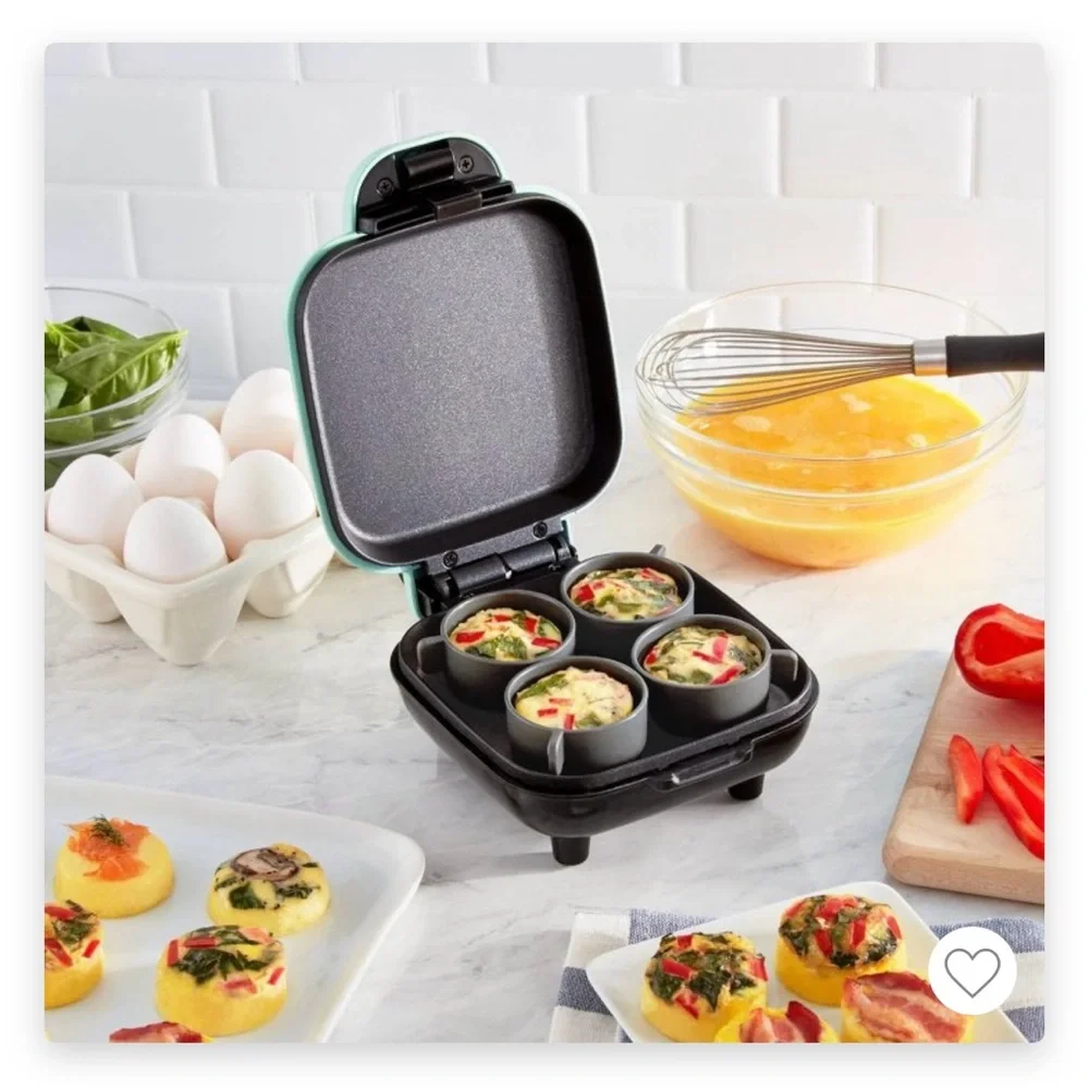 Dash Egg Bite Maker Turquoise Blue NEW!